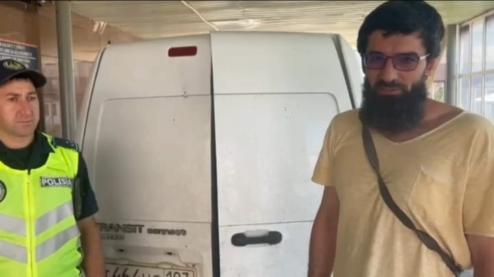 Таразда полицейлер денсаулығы сыр берген шетелдікке жәрдемдесті