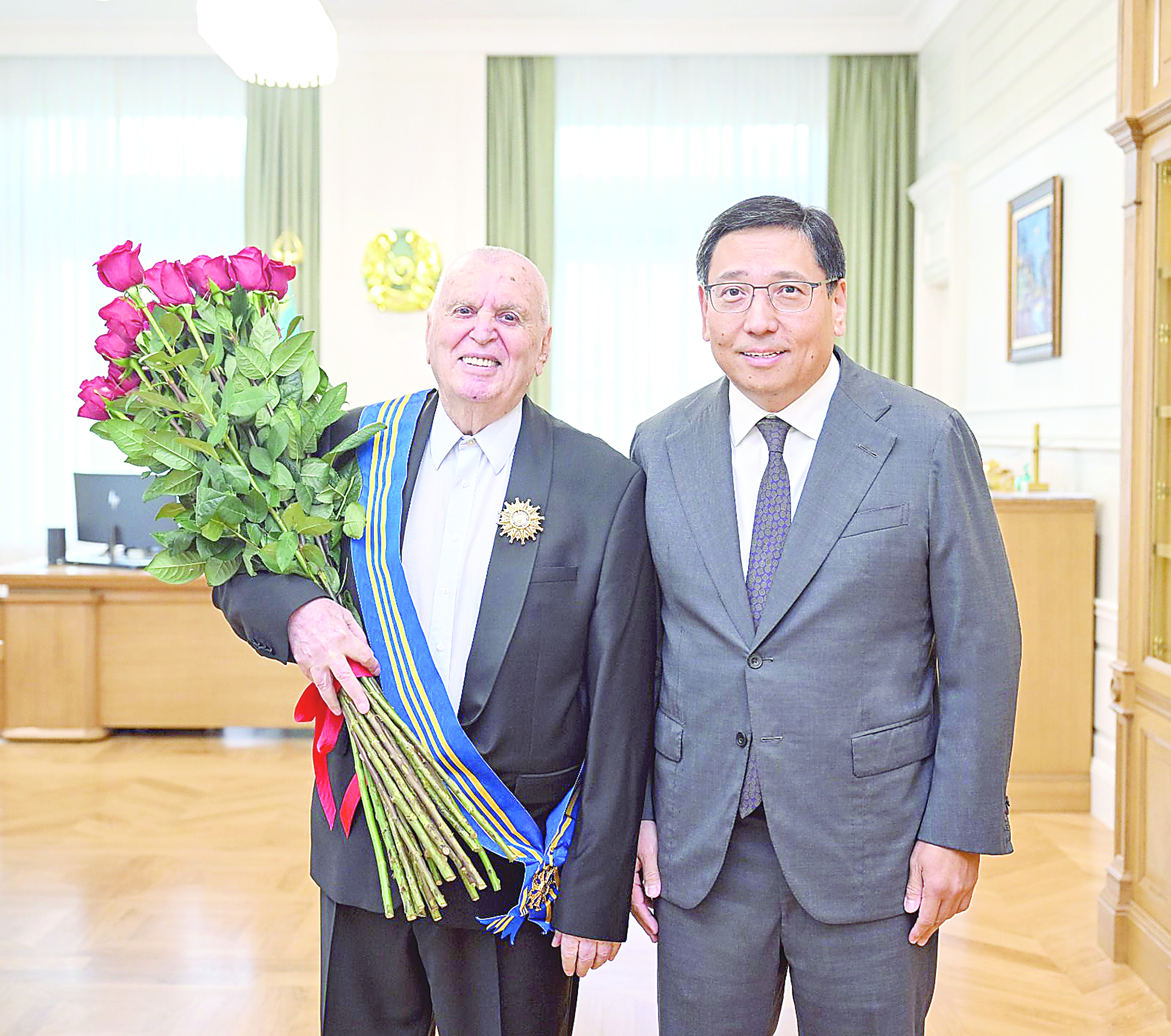 Лаки Кесоглу «Барыс» орденімен марапатталды