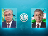 Мемлекет басшысы Өзбекстан Президентімен телефон арқылы сөйлесті