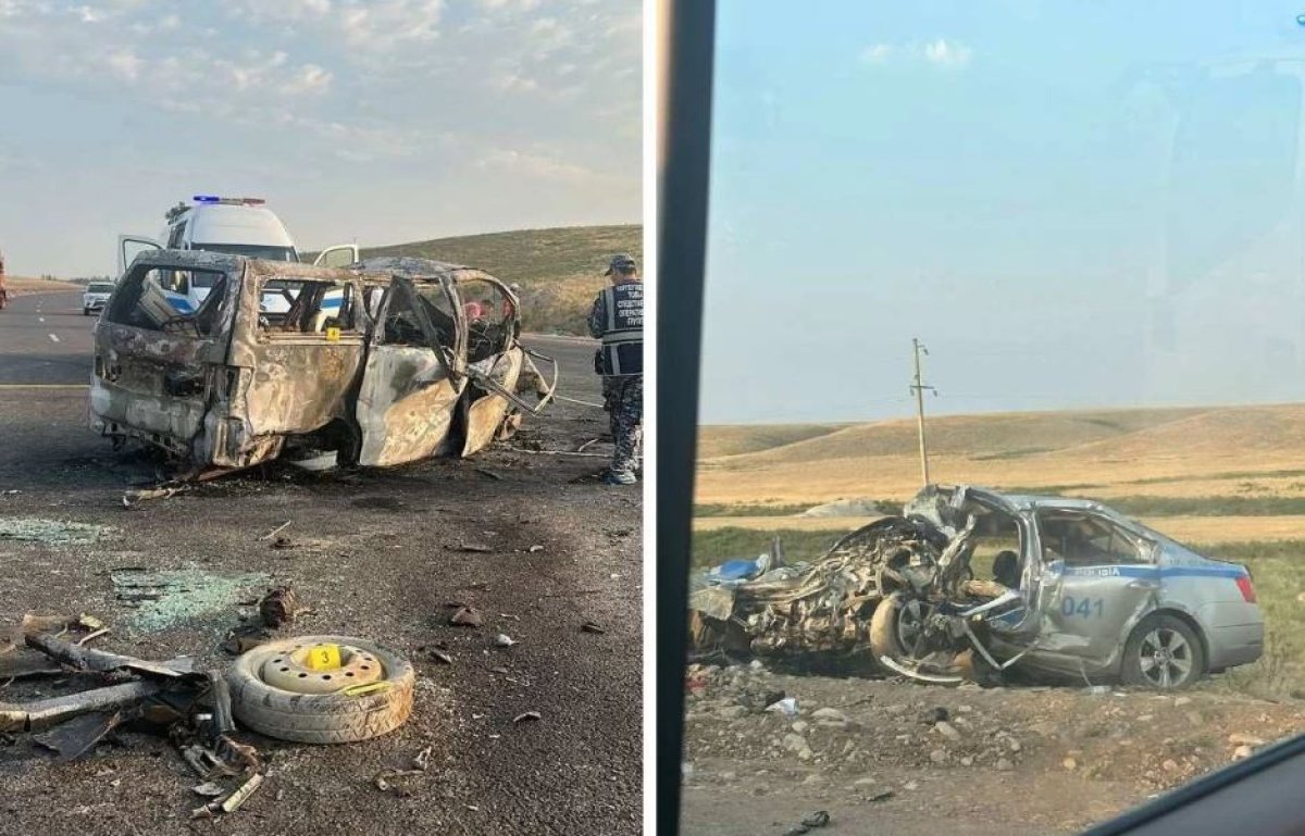 Жамбыл облысында жол апатынан 6 адам қаза тапты, ішінде 11 баланың әкесі бар