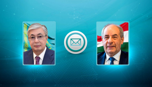 Мемлекет басшысы Мажарстан Президентіне құттықтау жеделхатын жолдады