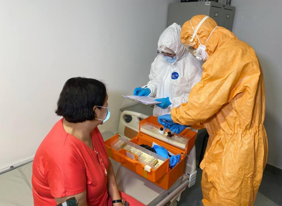 Мамандар әуежайда маймыл шешегін жұқтырғандарды анықтау дайындығын пысықтады