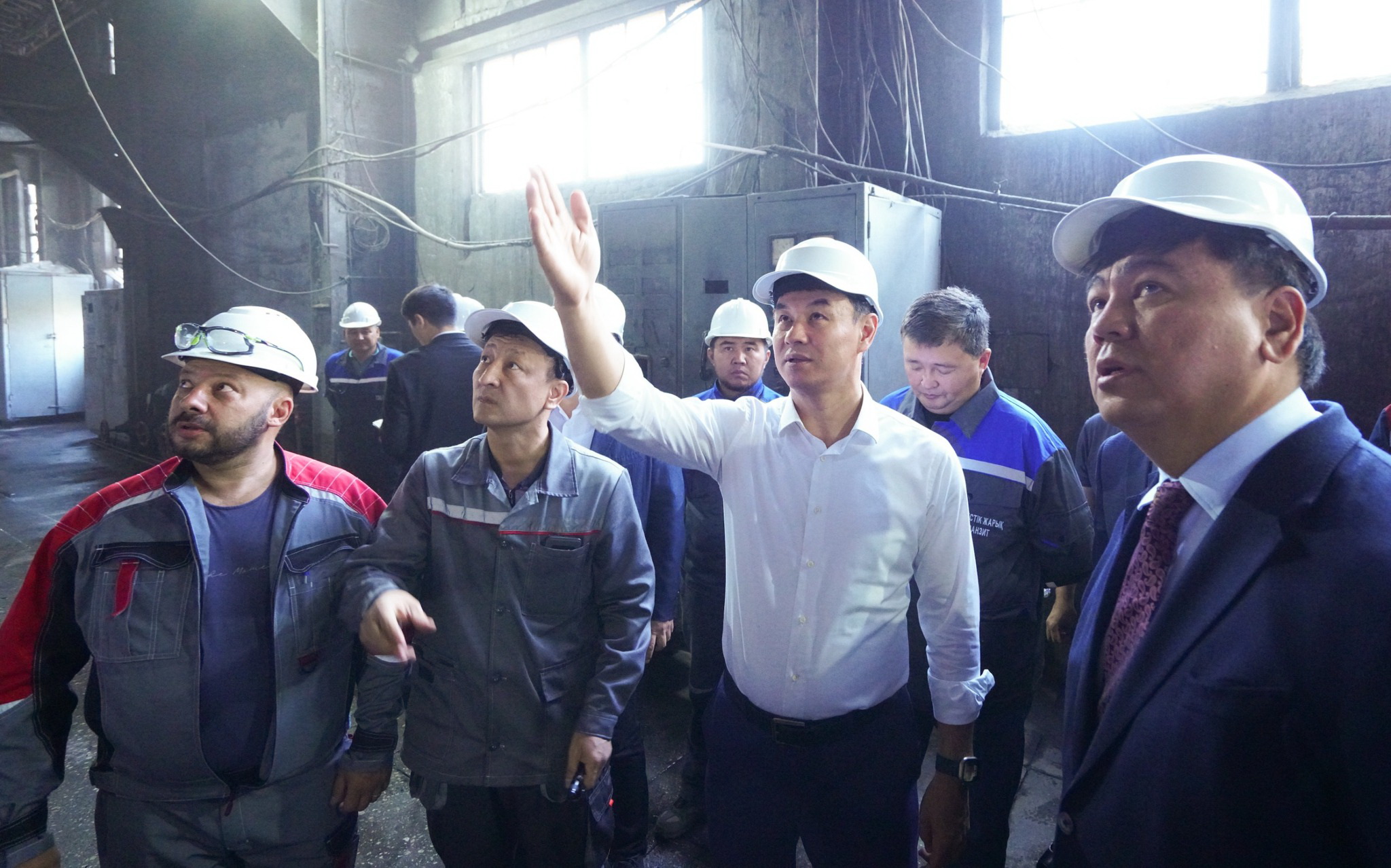 Жылу орталығында жұмыс қарқынды