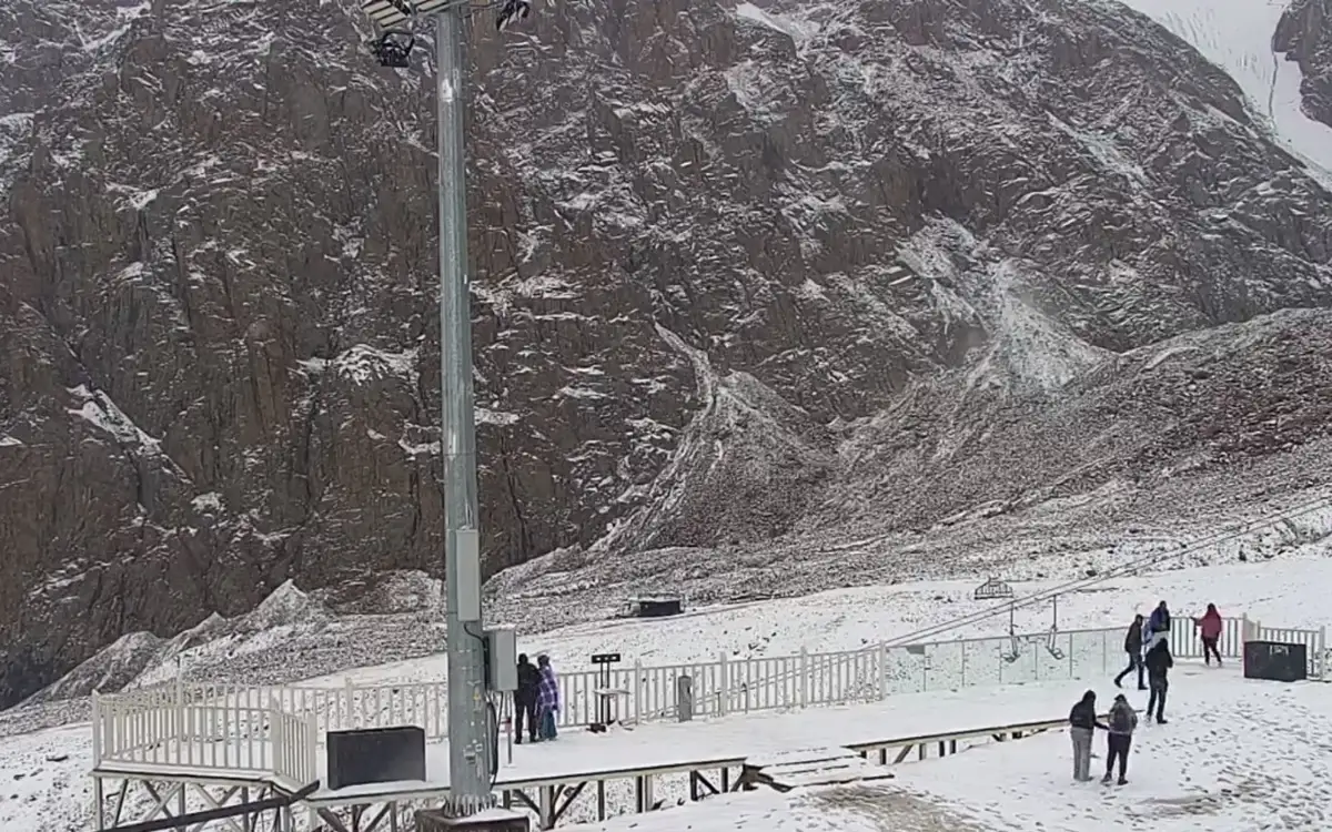 Алматы тауларында қар жауды