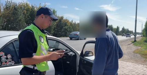 Орал тұрғыны үш күнде 39 рет жол ережесін бұзған
