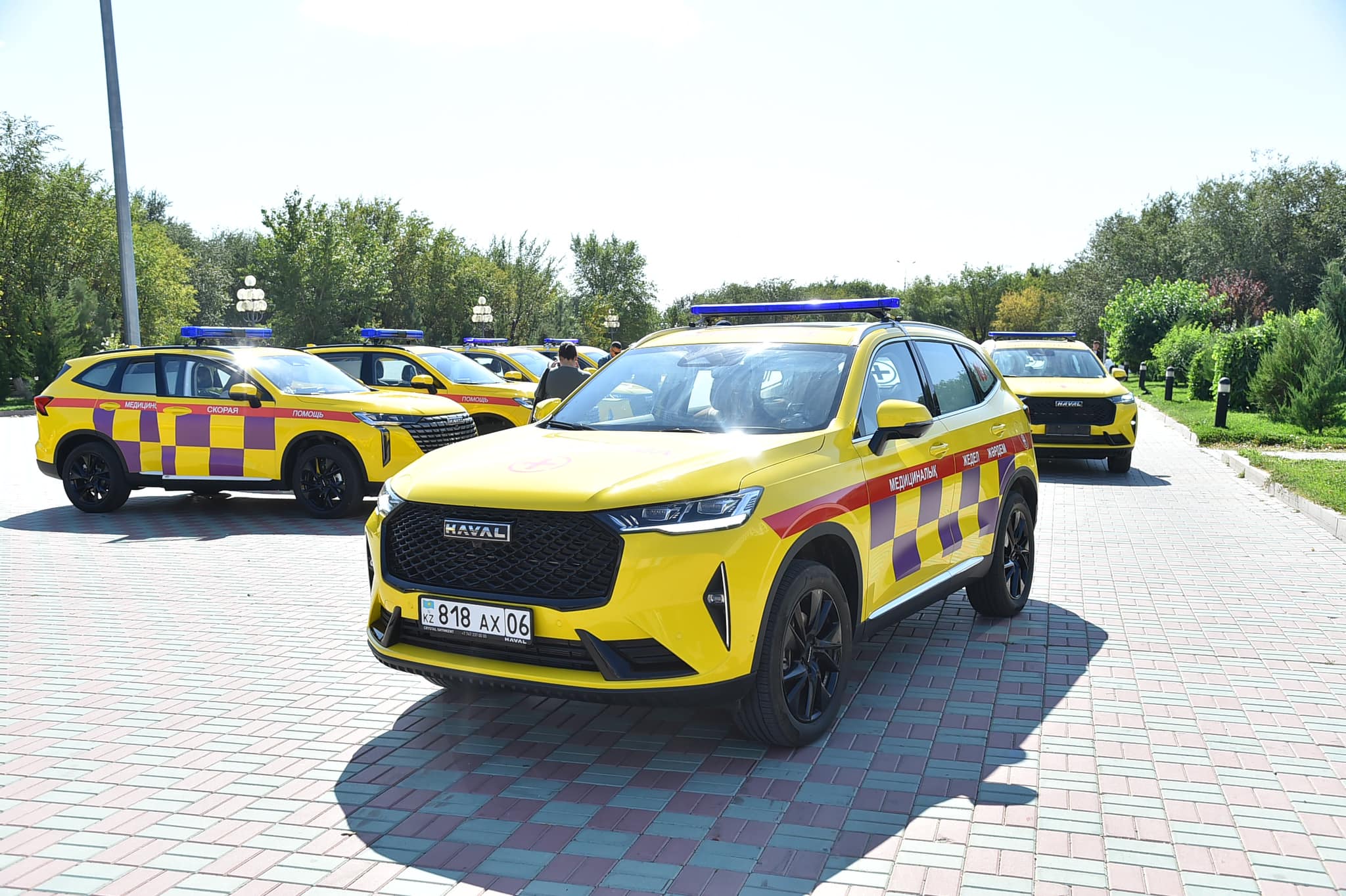 Медицина саласына – 40 көлік