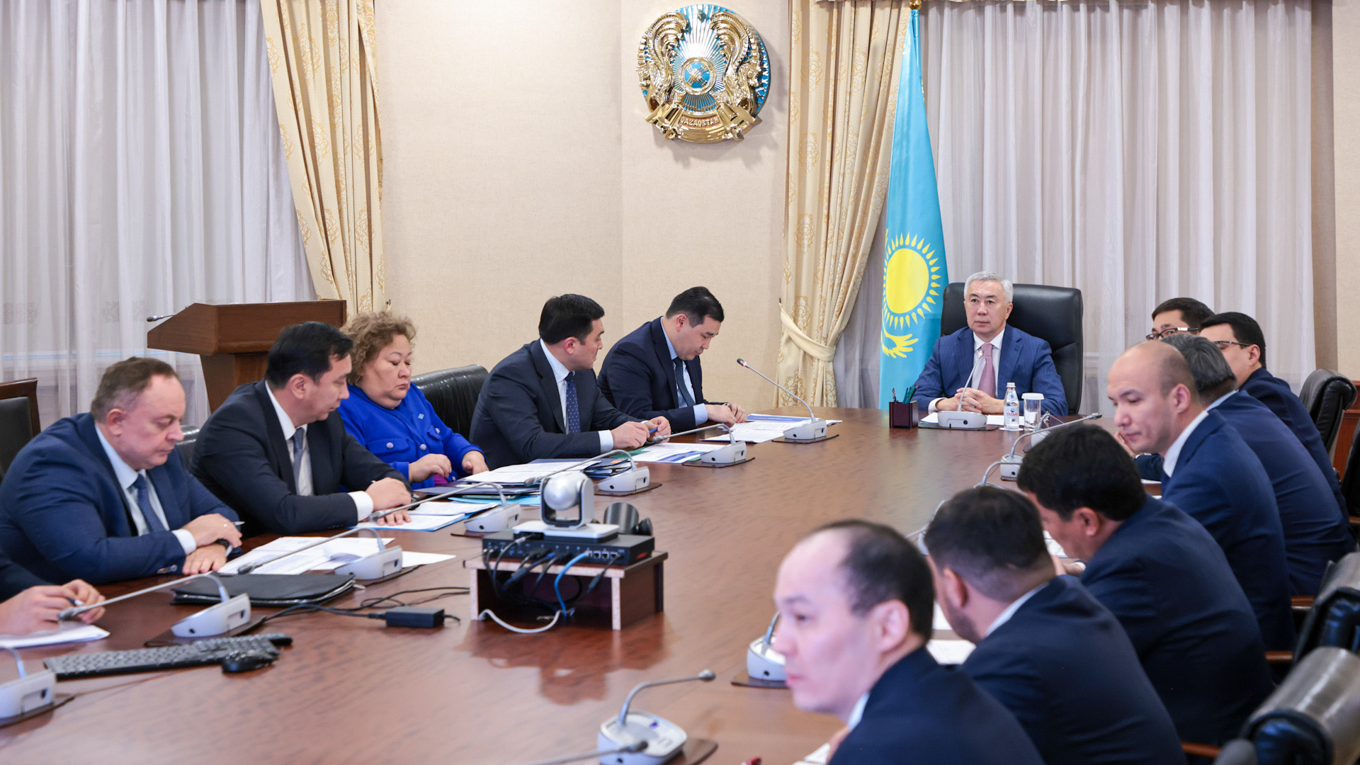 Дәнді дақылдардың 75%-ы  жиналды