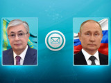 Қасым-Жомарт Тоқаев Владимир Путинді туған күнімен құттықтады