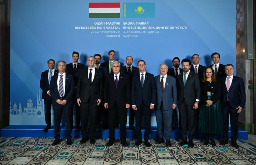 Қасым-Жомарт Тоқаев қазақ-мажар инвестициялық дөңгелек үстеліне қатысты