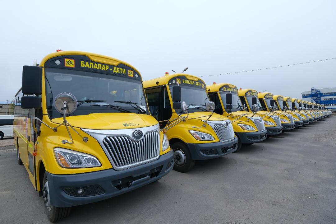 Алматы мектептері жаңа автобустармен толығады