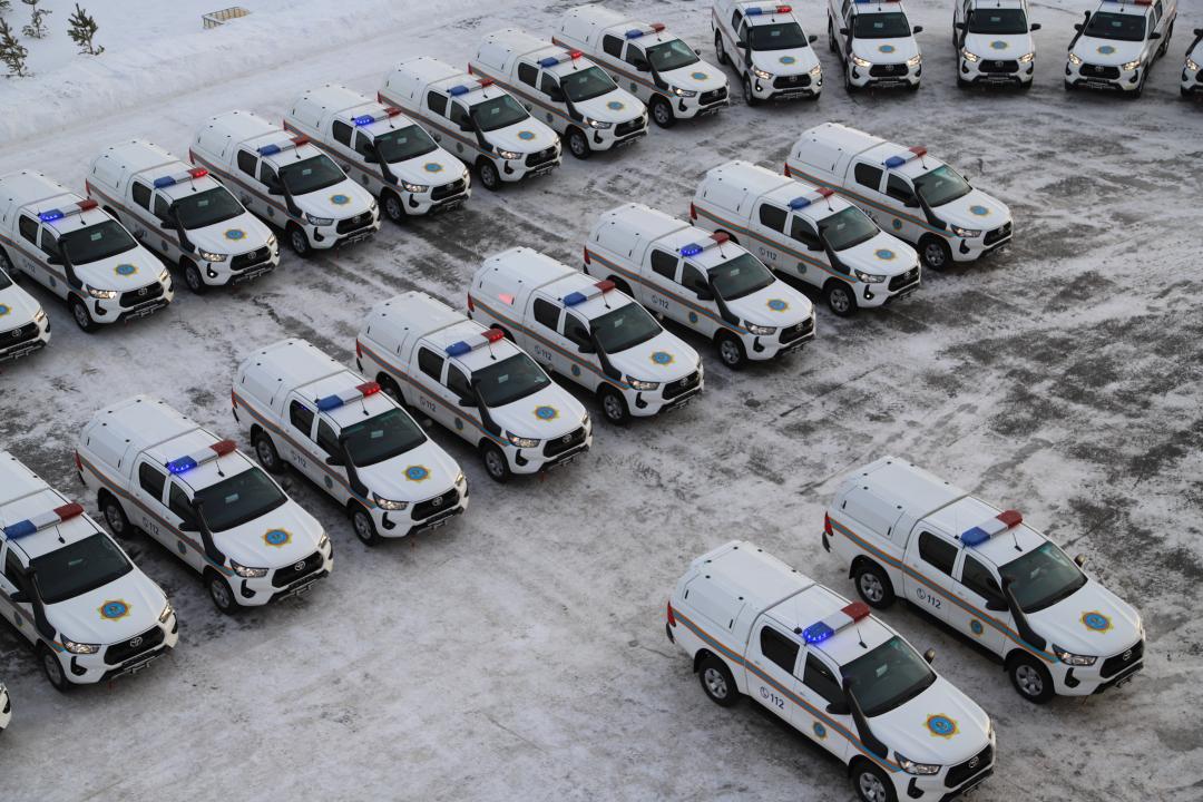 ТЖМ автопаркі заманауи көліктермен толықты