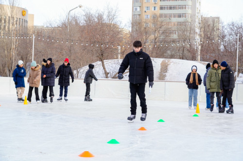 Елорданың «Байқоңыр» ауданында ауқымды мұз айдыны ашылды