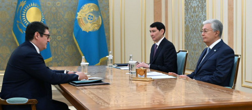 Мемлекет басшысы Энергетика министрі Алмасадам Сәтқалиевті қабылдады