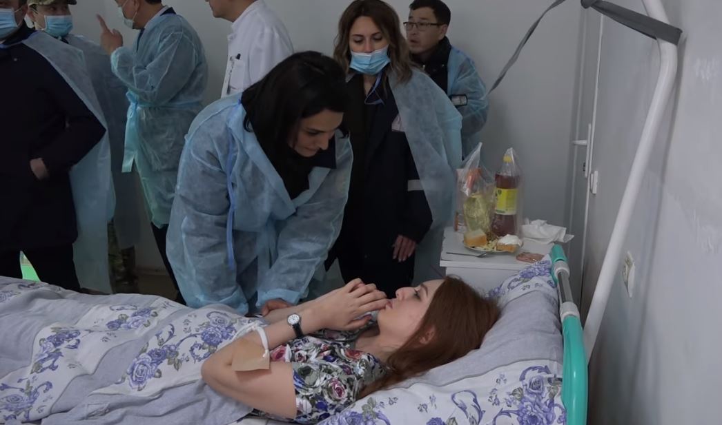 Ұшақ апатынан аман қалған стюардессаның видеосы пайда болды