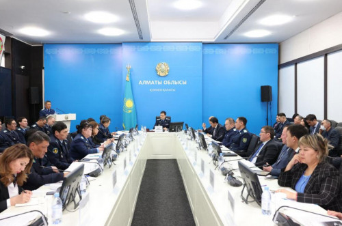 Алматы облысында қылмысты азайтудың жол картасы әзірленді