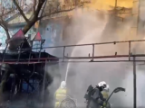 Шымкенттегі аттракциондар саябағында өрт шықты