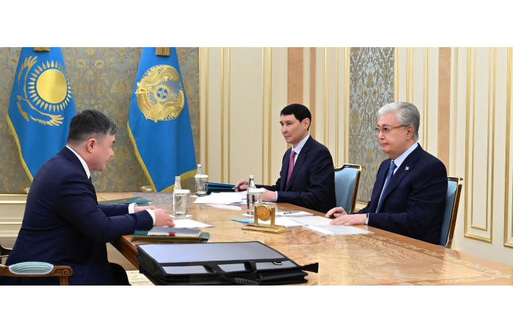 Қасым-Жомарт Тоқаев Ұлттық банк төрағасын қабылдады