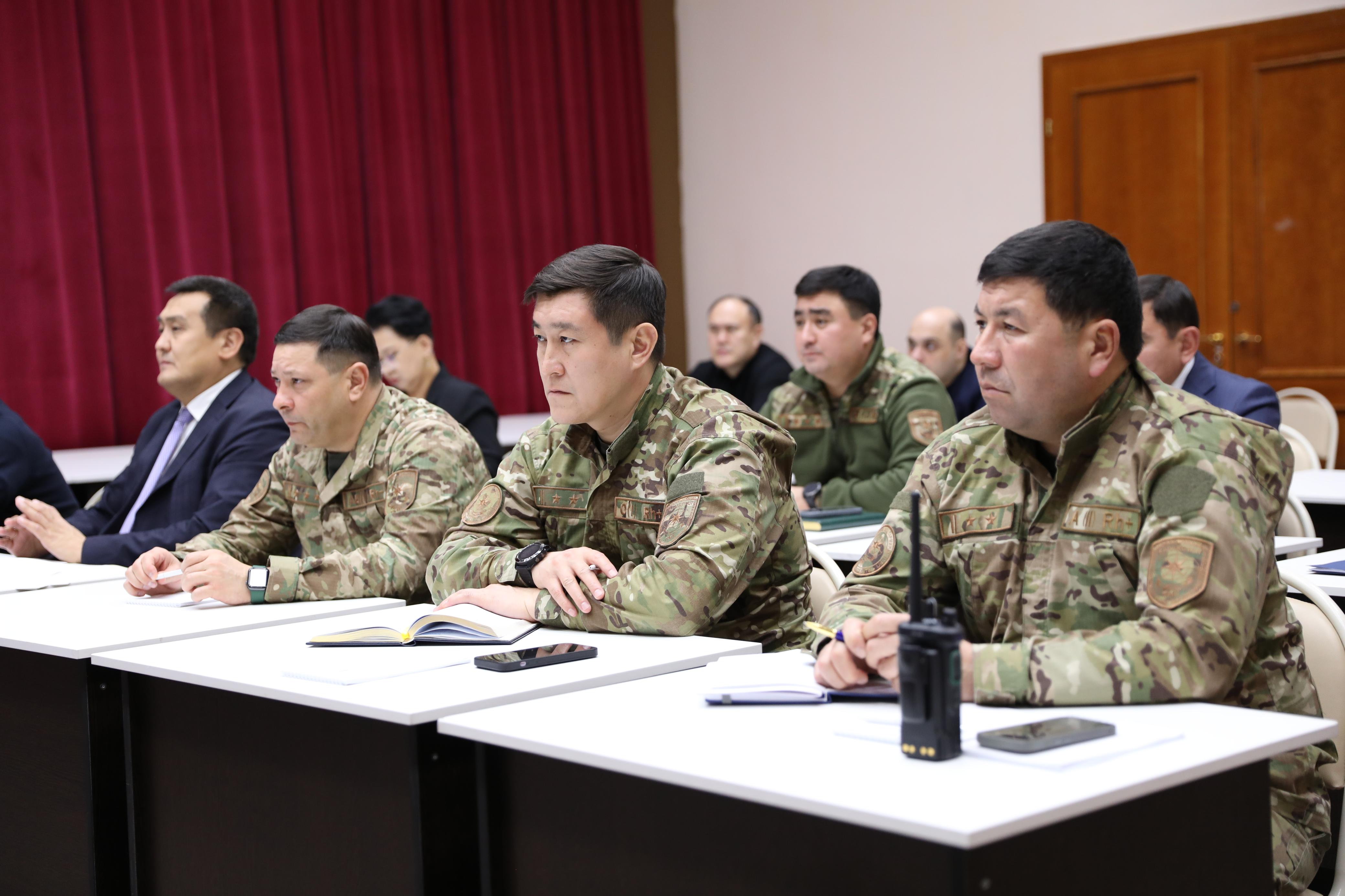 Төтенше жағдайлар саласындағы  мемлекеттік қызметшілер біліктіліктерін арттырды