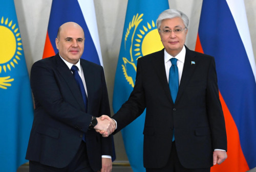 Президент Ресей Үкіметінің төрағасы Михаил Мишустинмен кездесті