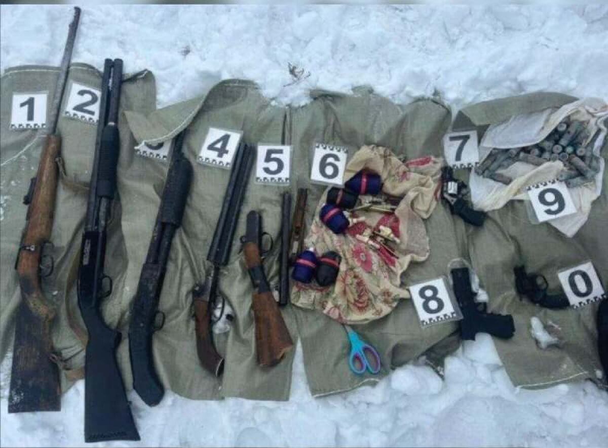 Қаңтар оқиғасы кезінде ұрланған қарулар тәркіленді