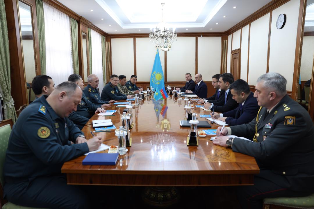 Әзербайжаннан әскери делегация келді