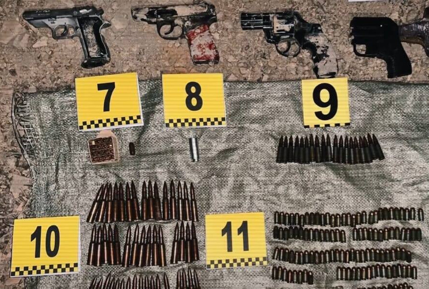 Шымкентте Қаңтар оқиғасы кезінде ұрланған қару-жарақтар табылды