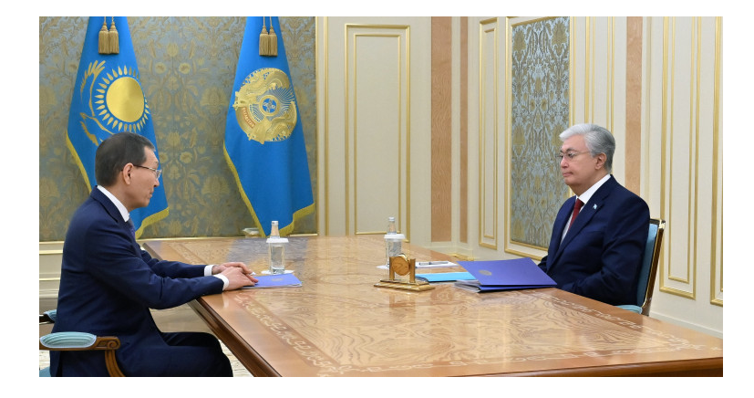 Қ.Тоқаев Орталық сайлау комиссиясының төрағасын қабылдады