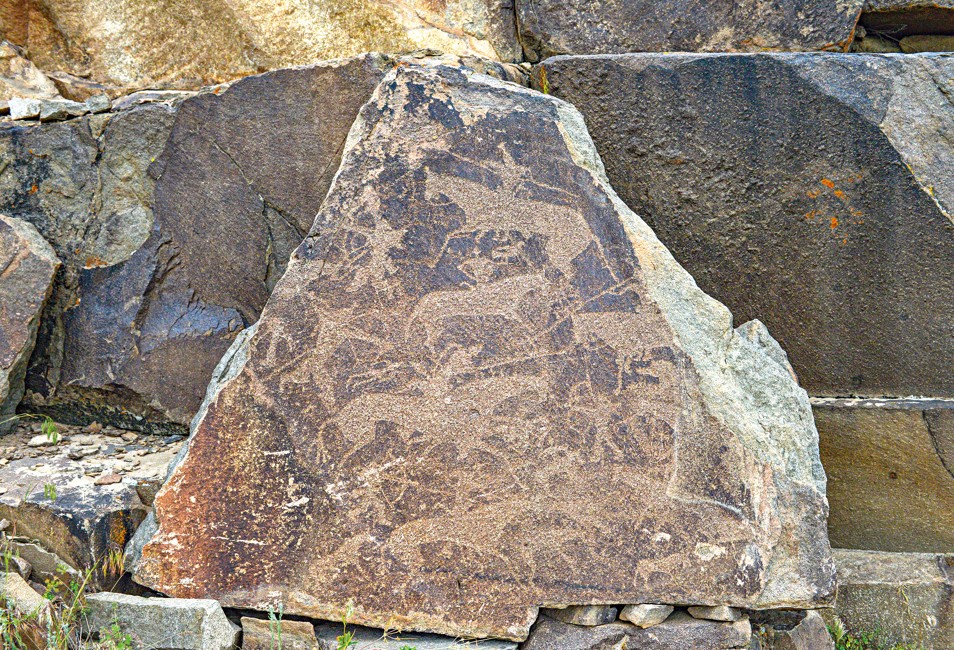 Арқарлы тауы бүккен құпия: Түркі қағанаты кезіндегі шайқас көрінісі бейнеленген тастың тағдыр-талайы