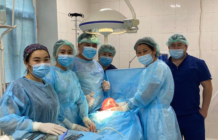 Алматы облысында дәрігерлер жағдайы ауыр әйелді аман алып қалды