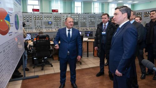 Олжас Бектенов Петропавл 2-ЖЭО-ын жаңғырту қарқынын тексерді