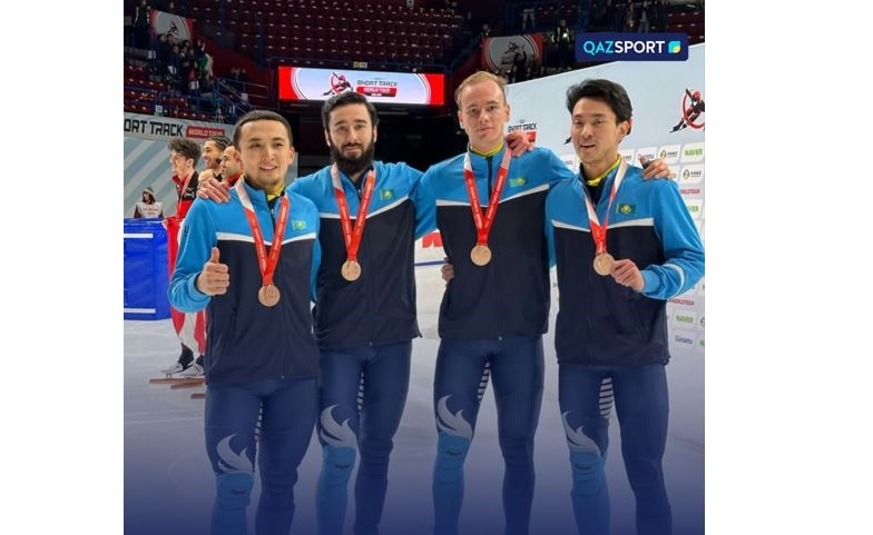 Шорт-трекшілер әлем кубогінде үшінші орын алды