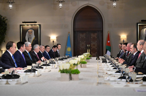 Қасым-Жомарт Тоқаев Иордания Королімен келіссөз жүргізді