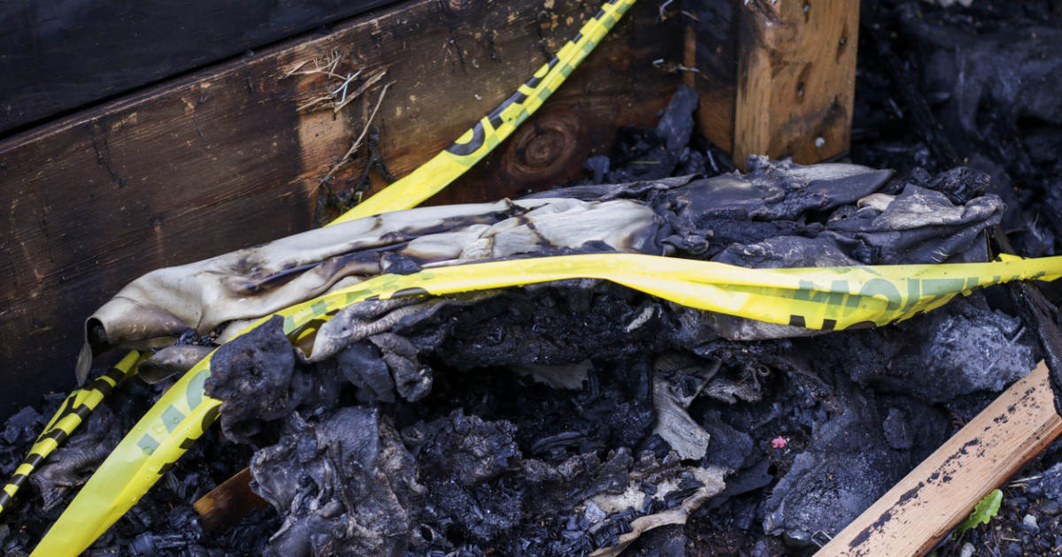 Бурабайда өрттен кейін 63 жасар ер адамның мәйіті табылды