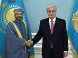 Мемлекет басшысы Оман Сыртқы істер министрін қабылдады