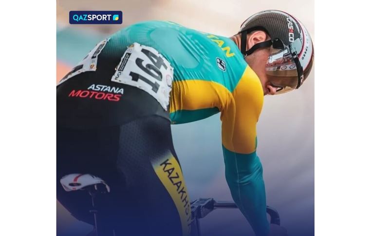 Велошабандоз Азия жарысында үшінші болып келді