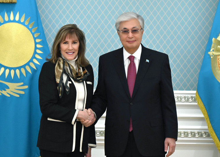 Мемлекет басшысы  Памела Харристі қабылдады