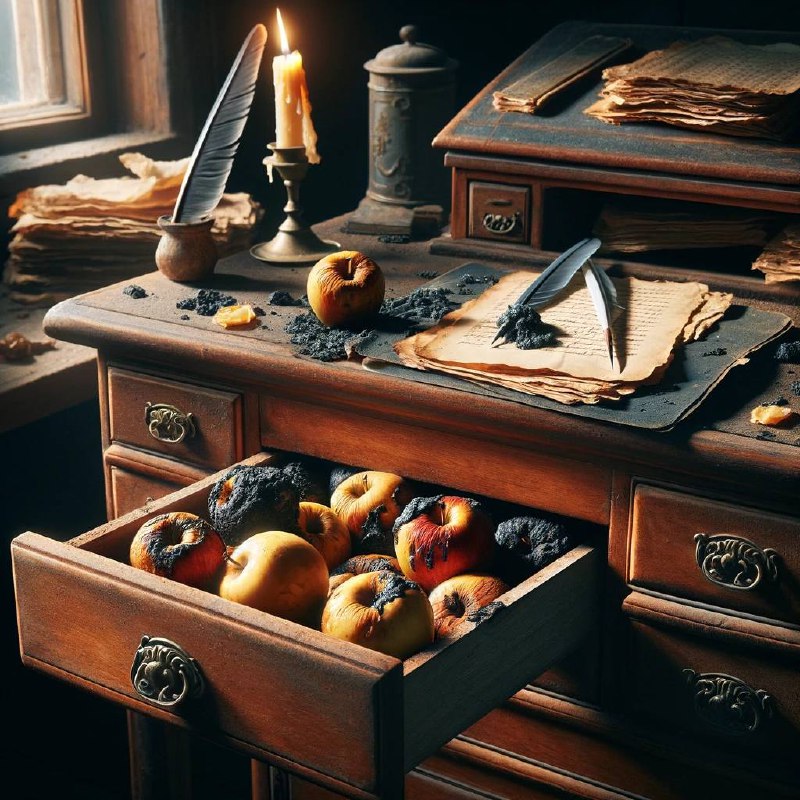 Ғалам ғажаптары: Шіріген алма