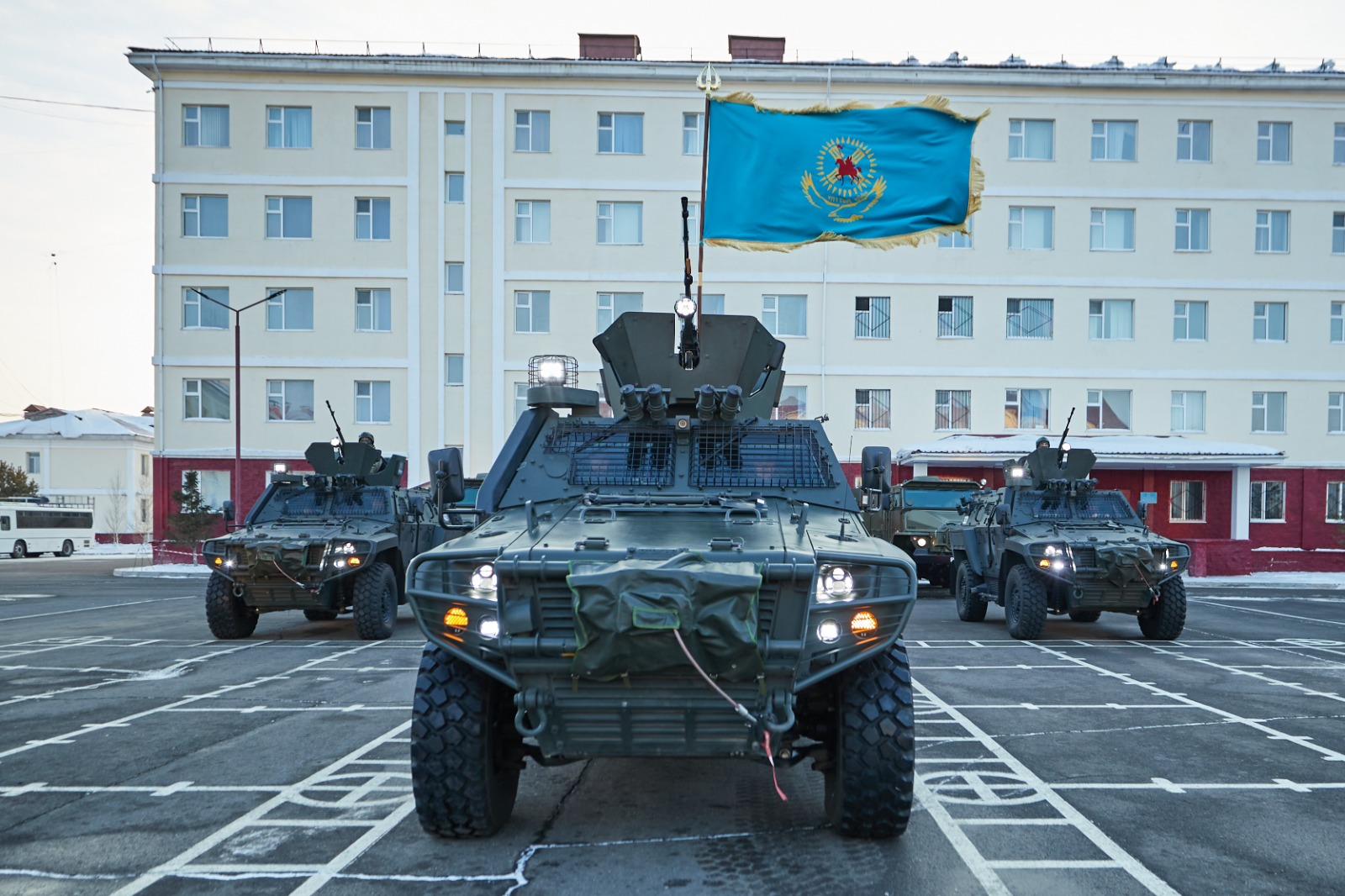 Жеңіс шеруіне дайындық