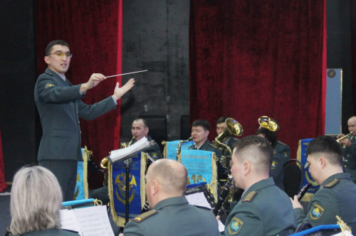 Ұлттық ұлан дирижерларының төрт туындысы әскери шеруде  орындалады