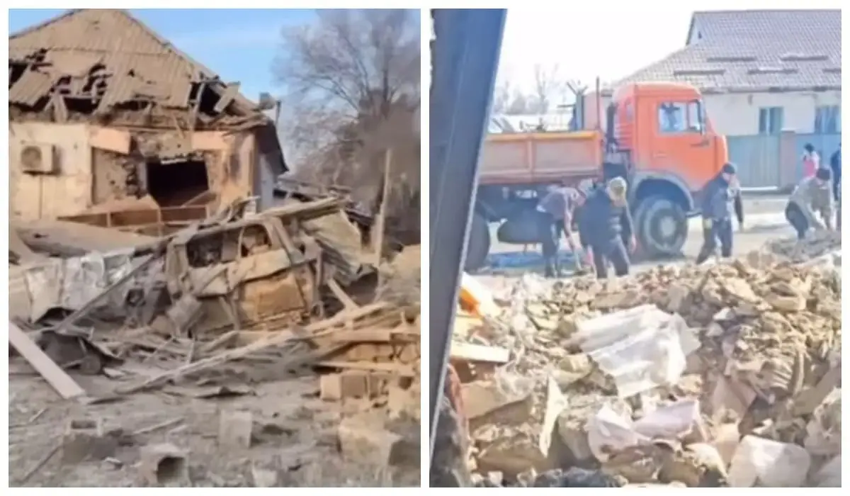 Талдықорғанда көліктегі газ жарылып, бір адам зардап шекті