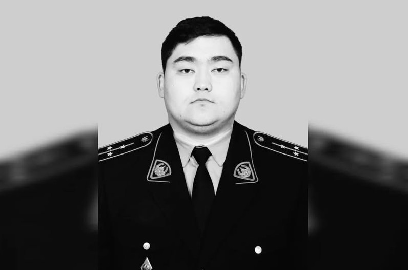 Түркістан облысында полиция қызметкері қаза тапты