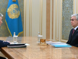 Президент Ұлытау облысының әкімін қабылдады