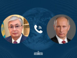 Мемлекет басшысы Владимир Путинмен телефон арқылы сөйлесті
