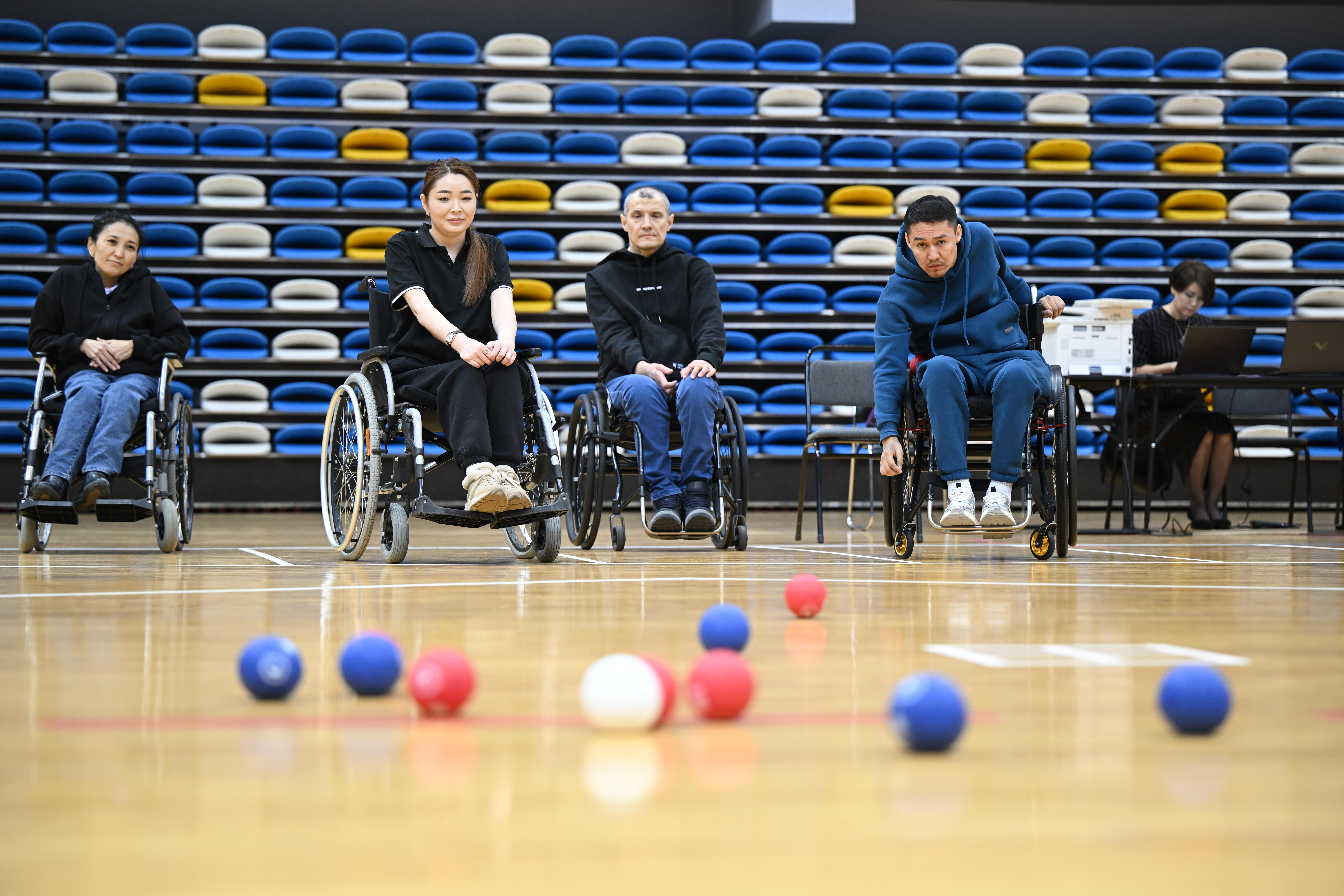 Мәулен Әшімбаев боччадан республикалық турнирдің жеңімпаздарын марапаттады