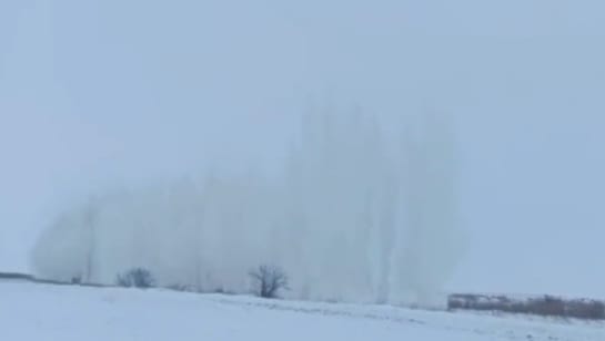 Құндызды өзенінде мұз бұзу жұмысы жүргізілді