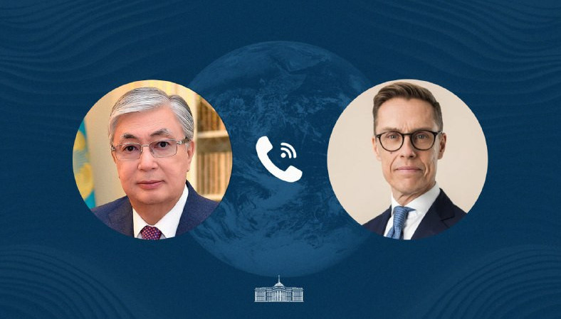 Қасым-Жомарт Тоқаев Финляндия Президентімен телефон арқылы сөйлесті