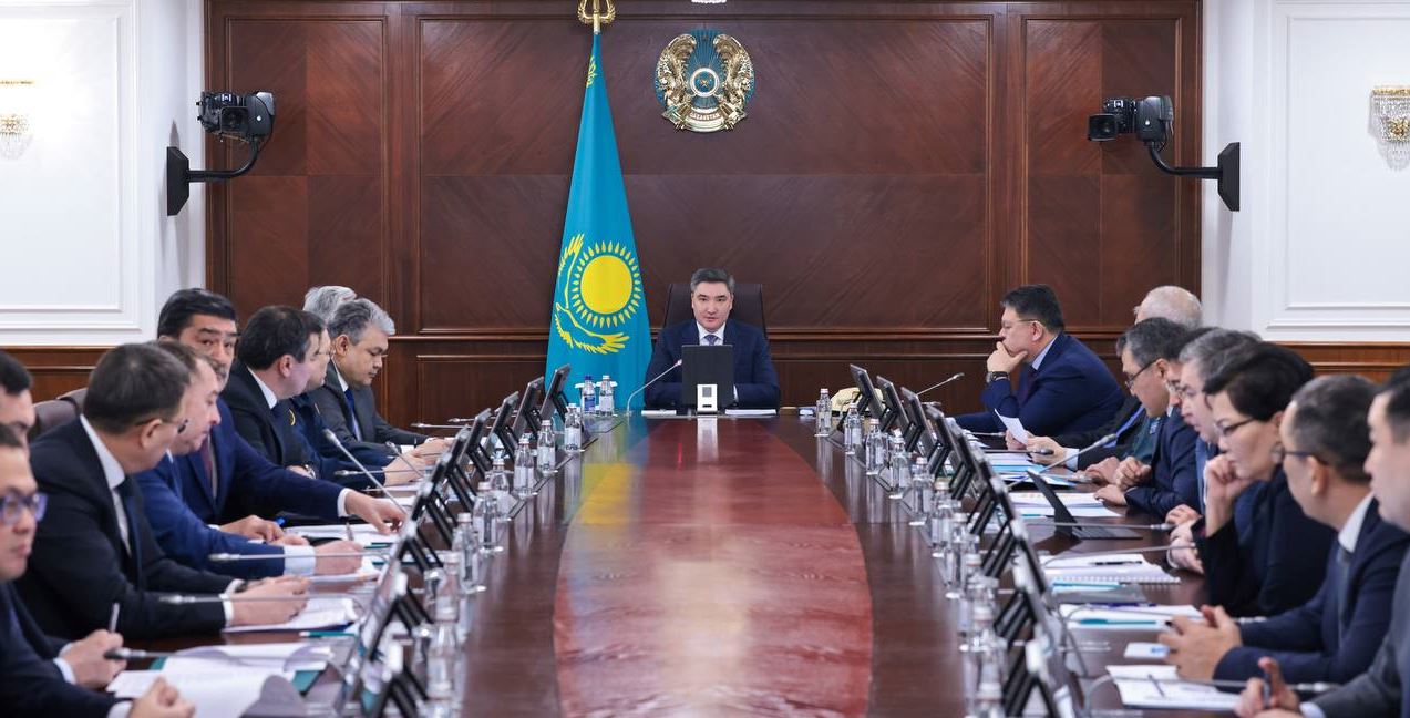 Үкіметте су тасқынына қарсы штаб отырысы өтті