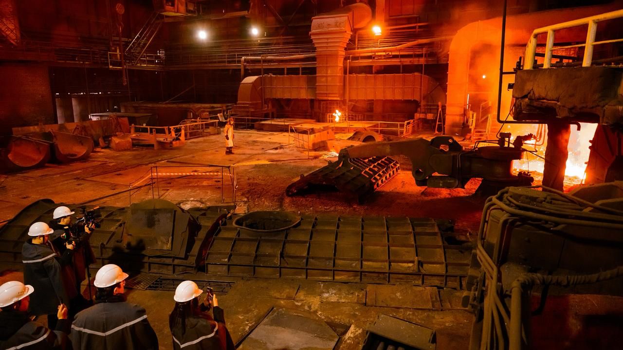 Ерсайын Нағаспаев QARMET металлургиялық зауытына барды