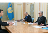 Президент «Қазатомөнеркәсіп» ұлттық атом компаниясы» АҚ басқарма төрағасын қабылдады
