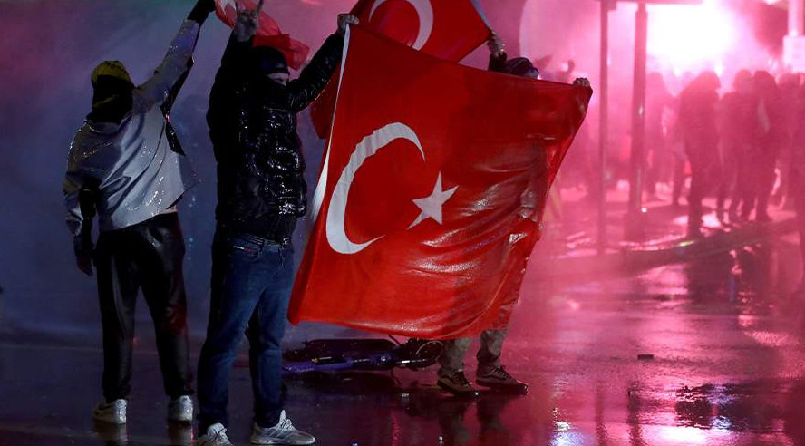 Түркияда наразылық шаралары жалғасып жатыр